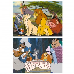 PUZZLE 2x48 DISNEY ANIMALS... 2