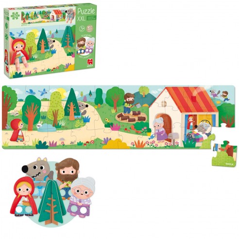 PUZZLE XXL LITTLE RED RIDING HOOD...