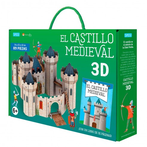 PUZZLE 3D CASTILLO 12751 MANOLITO BOOKS