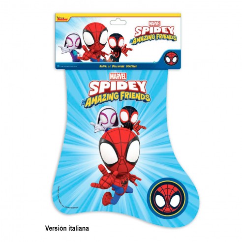 CALCETIN SPIDEY SURTIDO EN ITALIANO...