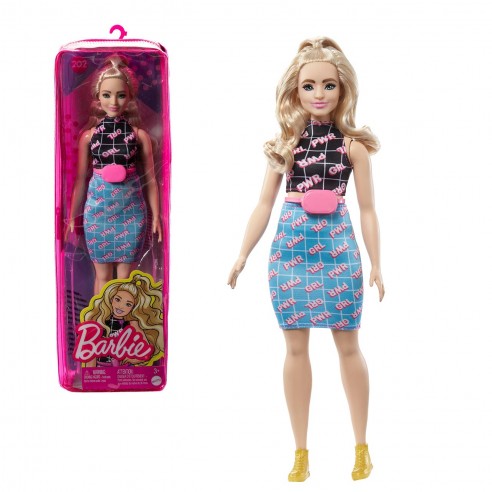 BARBIE FASHIONISTA DOLL CURVY GIRL...