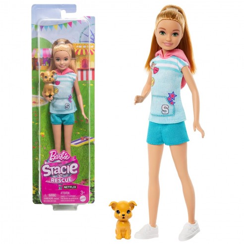 BARBIE STACIE TO THE RESCUE WITH PET...