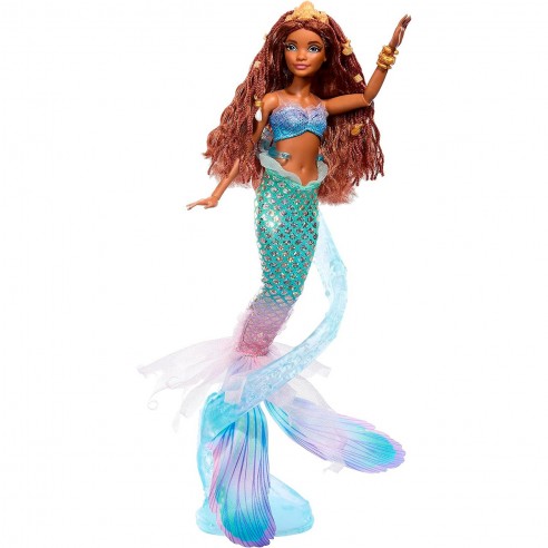 ARIEL MERMAID DOLL WITH IRIDESCENT...