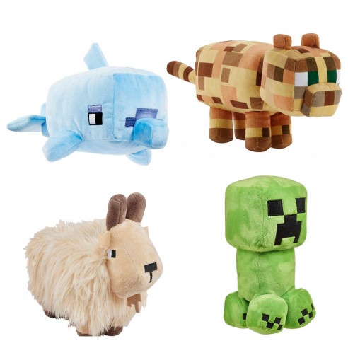 PELUCHE BÁSICO 20 CM MINECRAFT HBN39...