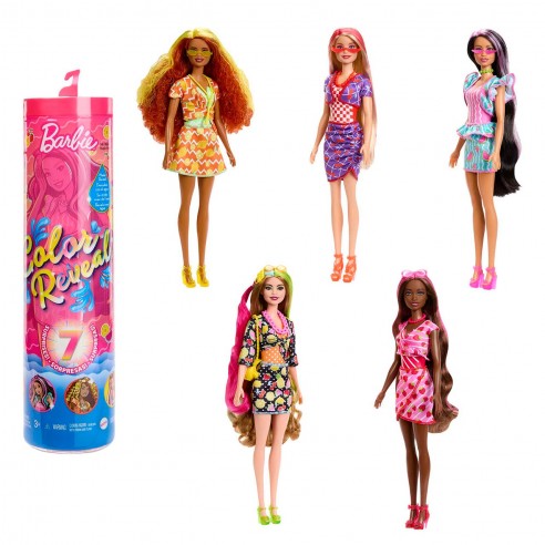 BARBIE COLOR REVEAL FRUIT SCENT...