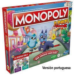 MONOPOLY JUNIOR 2 JUEGOS EN...