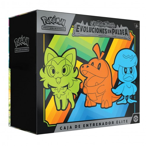 CAJA ÉLITE SV2 POKEMON PC50423 BANDAI