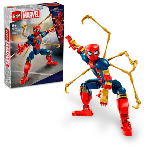 FIGURA IRON SPIDER-MAN LEGO MARVEL...