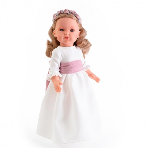 BEAUTIFUL BLONDE COMMUNION DOLL 28223...