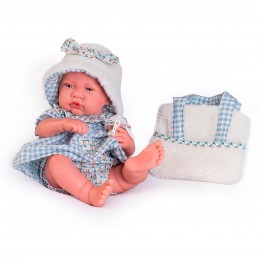 NEWBORN WITH SHEEPSKIN BAG...