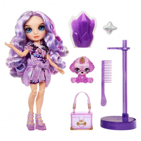 RAINBOW HIGH WORLD DOLL- VIOLET...