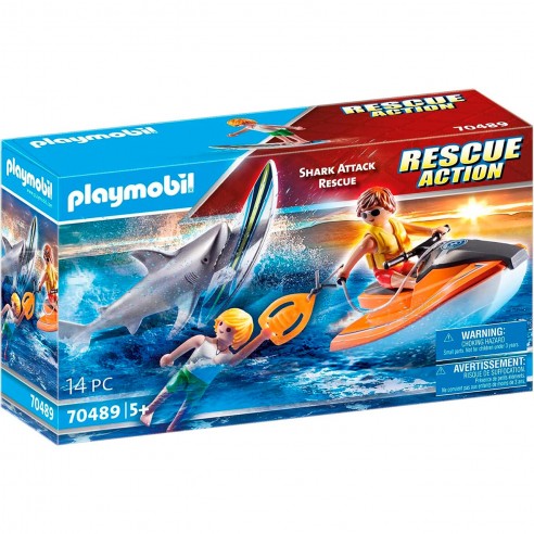 SHARK ATTACK RESCUE ACTION 70489...