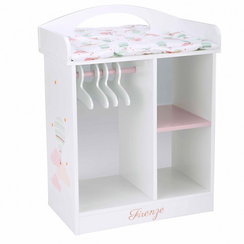 FIRENZE CLOTHES RACK/CHANGING TABLE...