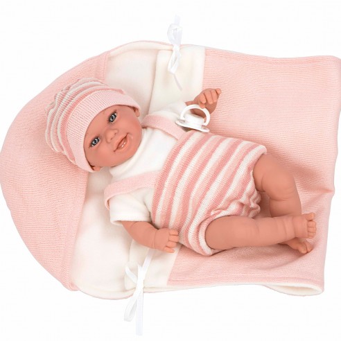 MUÑECA ELEGANCE 35CM BABYTO ROSA C/...