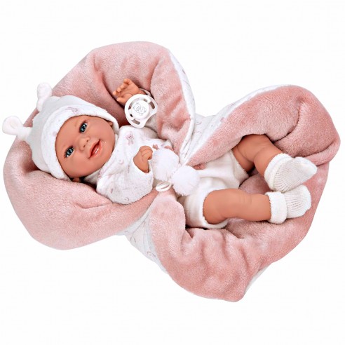 MUÑECA ELEGANCE 35CM BABYTO ROSA C/...