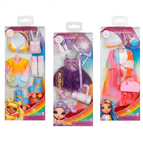 PACK DE MODA RAINBOW HIGH FASHION...