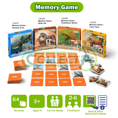 MEMORY GAME - PREHISTORIC WORLD -CB...