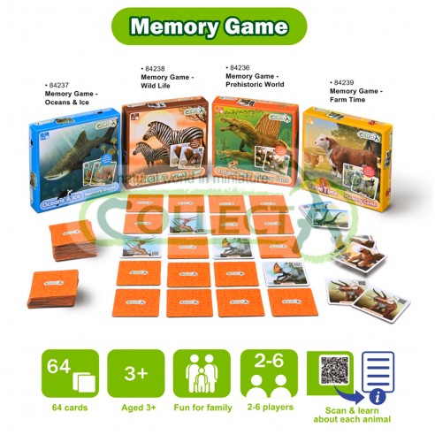 MEMORY GAME - THE FARM -CB -COLLECTA