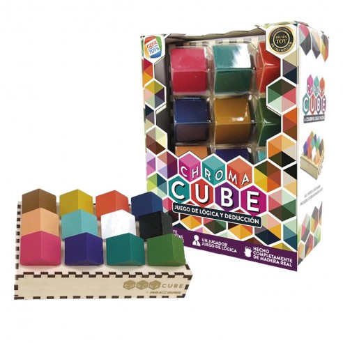 CHROMA CUBE LOGIC AND DEDUCTION GAME...