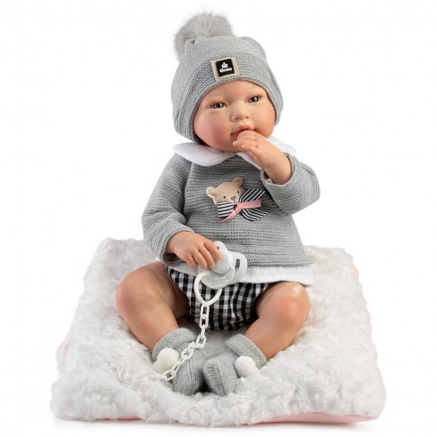 ALEX HAIRLESS REBORN DOLL 46CM 10258...