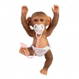 REBON MONKEY DOLL WHITE AND...