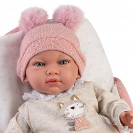 MUÑECA CON PESO NEREA 42CM... 2