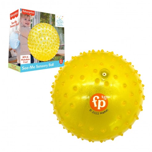 FISHER PRICE: PELOTA SENSORIAL (17 CM)