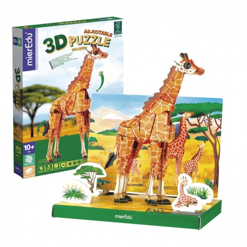 PUZZLE ECO 3D GIRAFFE ME4261 MIEREDU