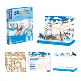 PUZZLE ECO 3D OSO POLAR... 2