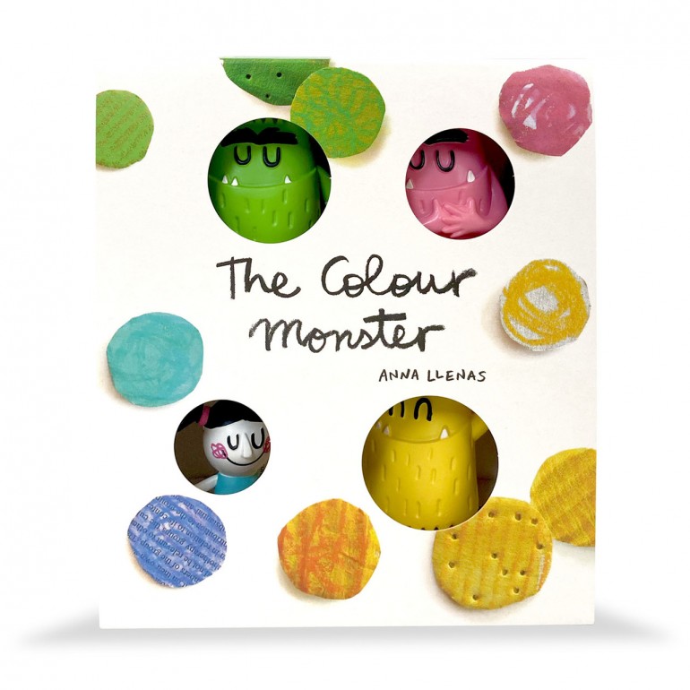 Set 4 figuras con Nuna The colour monster