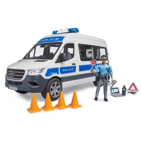 MB SPRINTER POLICE VAN 02683 BRUDER