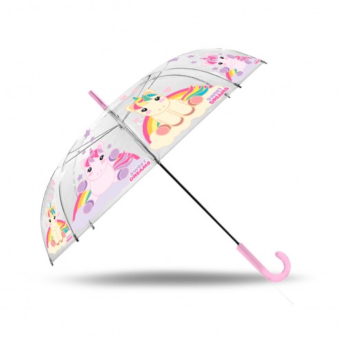 TRANSPARENT UMBRELLA 46CM SWEET...