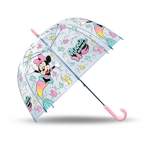 TRANSPARENT UMBRELLA 46CM MINNIE...