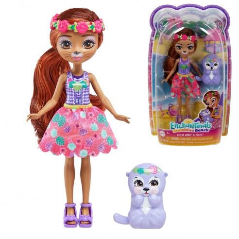 ENCHANTIMALS DOLL OTTER AND PET HXB98...