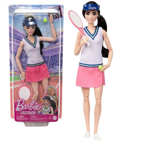 BARBIE DOLL YOU CAN BE A TENNIS...