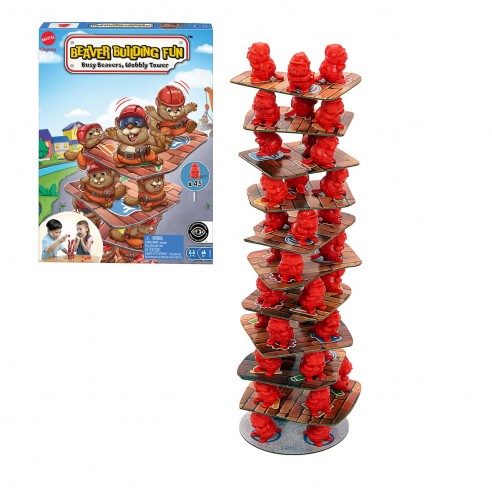 BEAVERS BUILDERS GAME HPW60 MATTEL GAMES