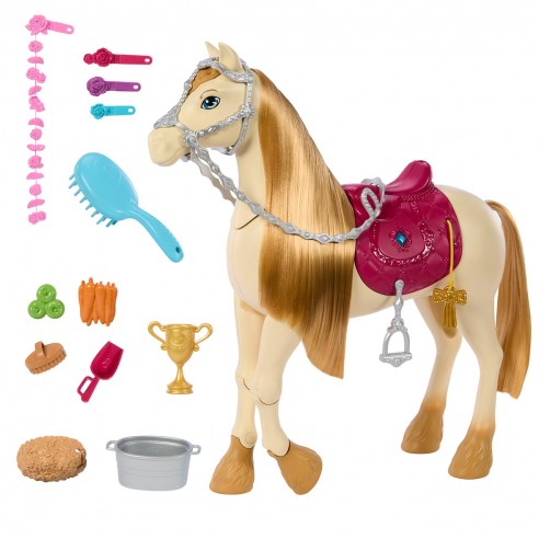 CABALLO BARBIE CON SONIDOS HXJ42 MATTEL