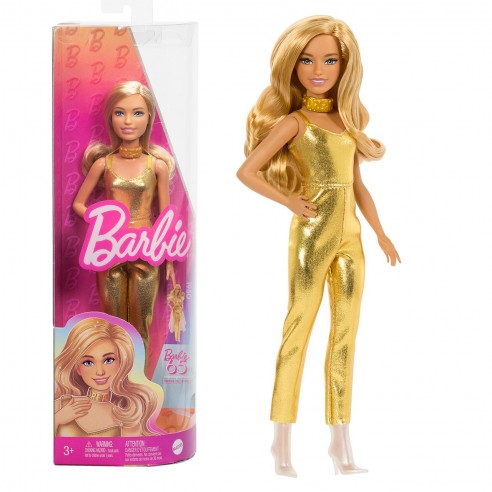 BARBIE FASHIONISTA DOLL GOLD LOOK...