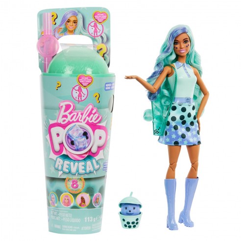 BARBIE POP REVEAL BUBBLE TEA GREEN...