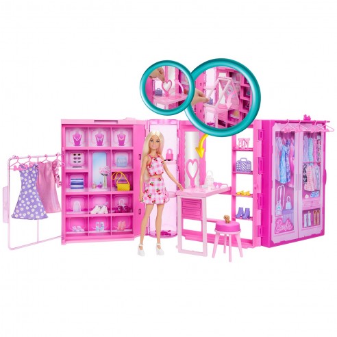 BARBIE DREAM CLOSET DOLL HXD58 MATTEL