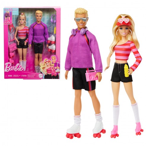 PACK 2 DOLLS BARBIE AND KEN...