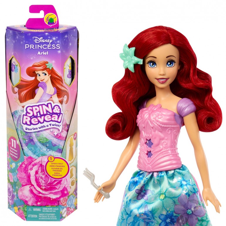 Ariel Spin and Reveal doll