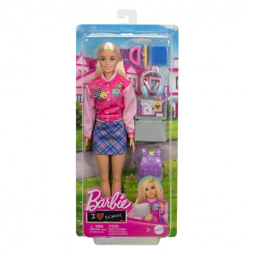 MUÑECA BARBIE ESTUDIANTE HRG84 MATTEL MUÑECA BARBIE ESTUDIANTE HRG84 MATTEL