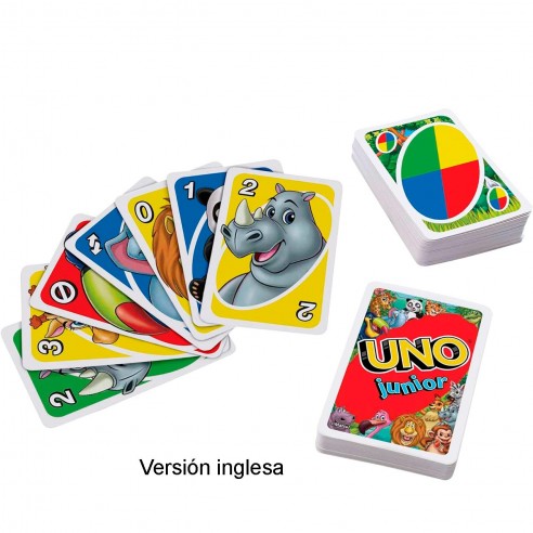 JUEGO UNO JUNIOR 2.0 EN INGLÉS GKF04...