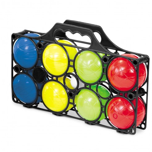 PÉTANQUE GAME SET OF 8 BALLS 28549 UNICE