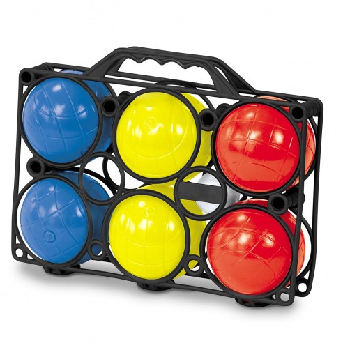 PÉTANQUE SET OF 6 BALLS 28550 UNICE