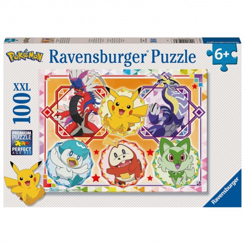 PUZZLE 100 PIECES XXL POKEMON...