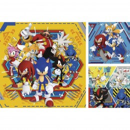 PUZZLE 3X49 PIECES SONIC... 2