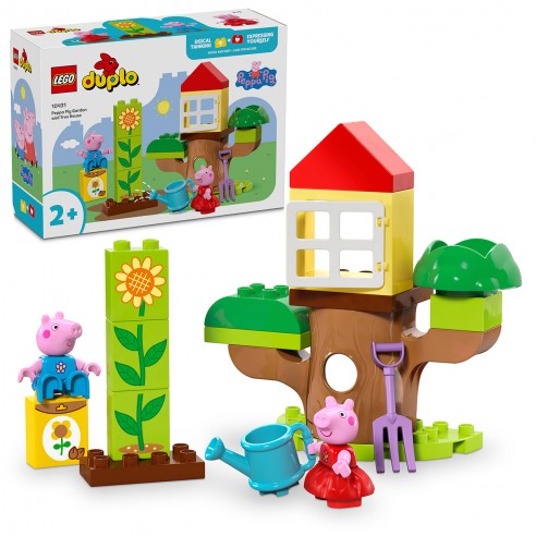 JARDÍN Y CASA DEL ÁRBOL DE PEPPA PIG...