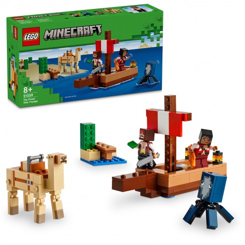 THE VOYAGE ON THE PIRATE SHIP LEGO...